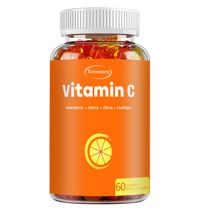Vitamin C Gummies - Powerful Antioxidants for Skin Nutrition Health Immune Health Brighten Skin - 60 Gummies