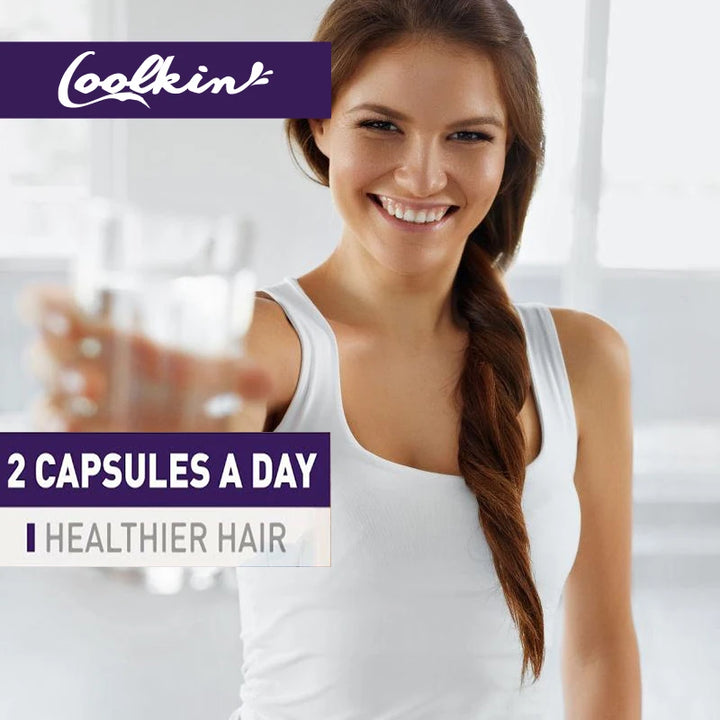 Biotin Collagen Capsules - Helps Enhance Healthy Hair, Skin, Nails, Antioxidant - 120 Capsules