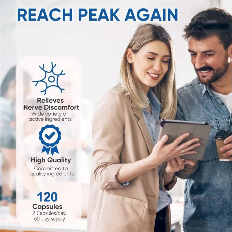 Balincer Magnesium Citrate Supplement, Supports Muscles, Nervous System, Relieves Fatigue, Supports Bone and Heart Health