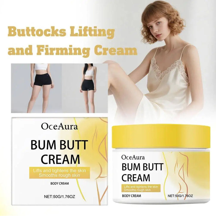 Buttocks Lifting Firming Cream Deep Moisturizing Refreshing Non-Greasy Firming Contouring Soothing Repairing Hip Cream