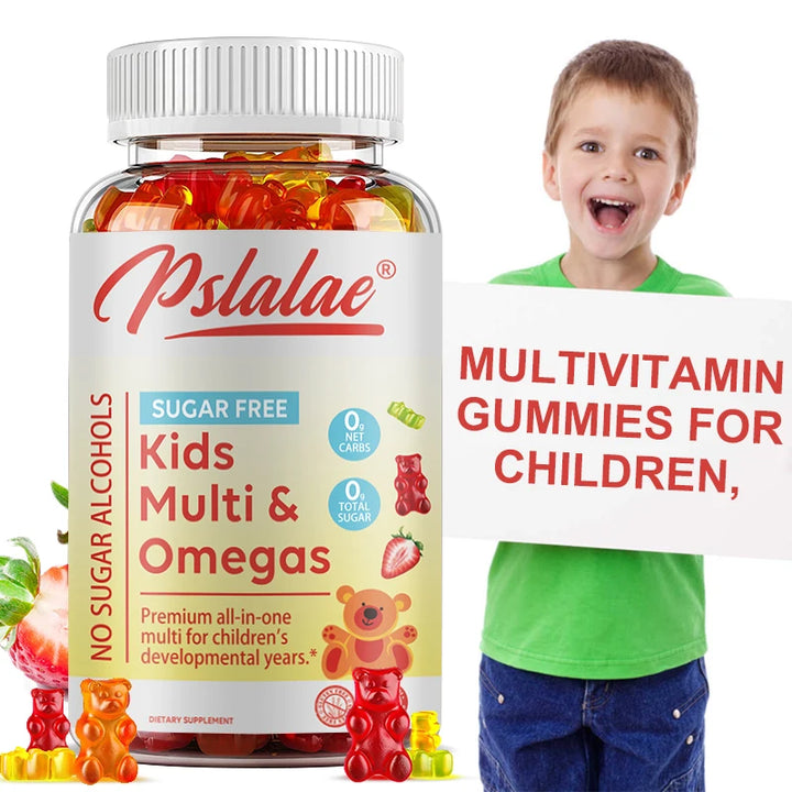 Kids Multivitamins Gummies - Promote Brain Development, Enhance Immunity, Increase Energy, Maintain Vitality and Health