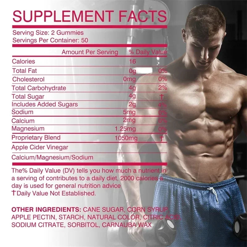 Vital Grow XL Male Gummies - Improve Energy, Endurance, Enhance Male Vitality and Energy, Promote Muscle Growth and Recovery