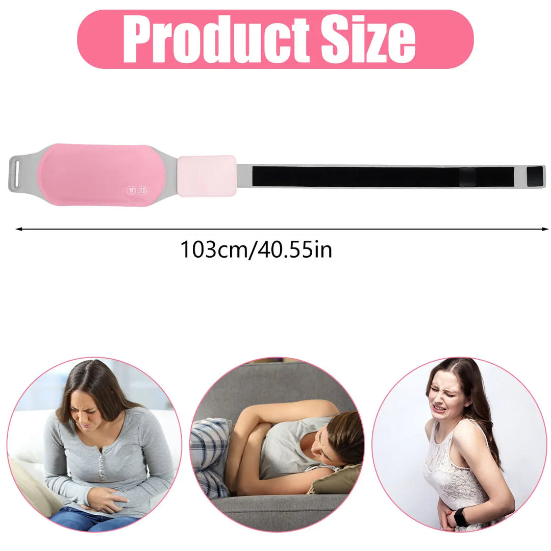 Portable Cordless Heating Pad for Menstrual Cramps Pain Relief Heating Pad for Period Cramps Heating Abdomen Warmer Xmas Gifts
