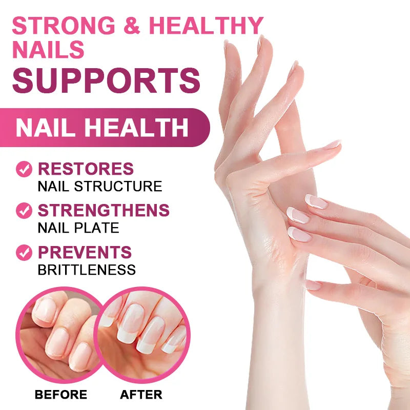 Powerful Hydrolyzed Collagen Capsules with Hyaluronic Acid Antioxidant Skin Hair Nails Health With Vitamins&Minerals