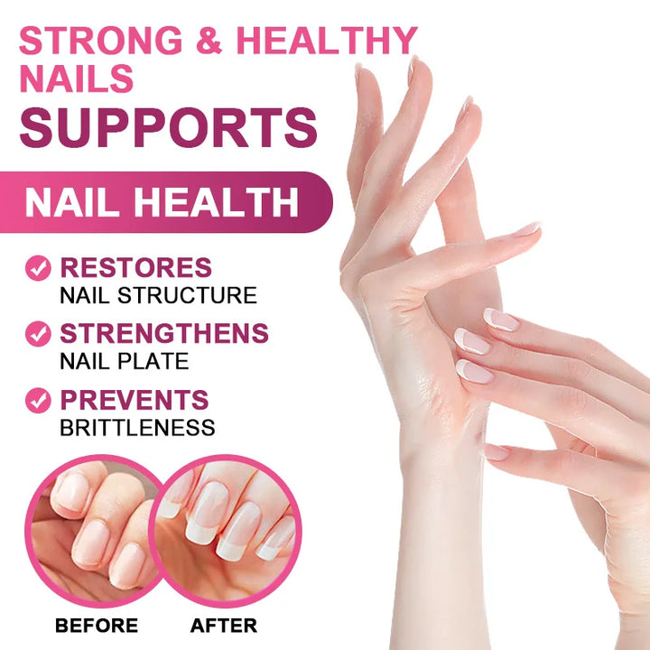 Powerful Hydrolyzed Collagen Capsules with Hyaluronic Acid Antioxidant Skin Hair Nails Health With Vitamins&Minerals