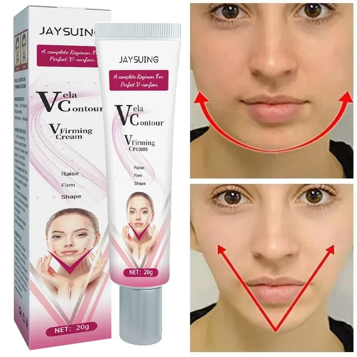 V-Shape Face Slimming Cream Remove Double Chin Firming Lifting Face Line Fat Burning Anti Aging Beauty Massage Care Products