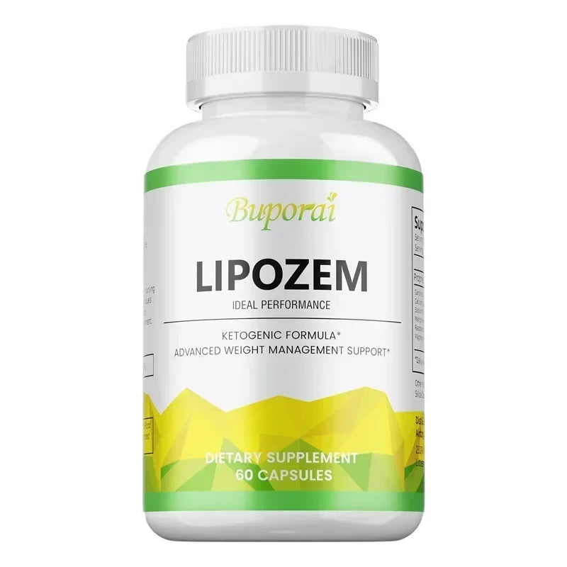 Natural Lipozem - Boosts Energy, Appetite Suppressant, Fat Burner, Relieves Bloating and Constipation, Improves Metabolism