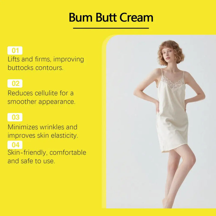 Buttocks Lifting Firming Cream Deep Moisturizing Refreshing Non-Greasy Firming Contouring Soothing Repairing Hip Cream
