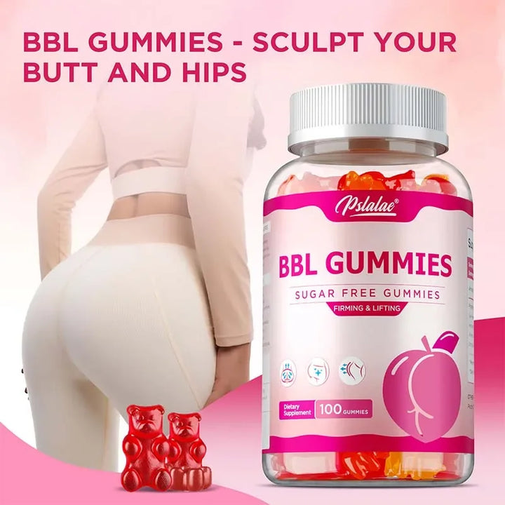 BBL Gummies - Big Butt, Manage Body Shape, Improve Appearance, Increase Confidence, Sculpt Your Butt and Hips
