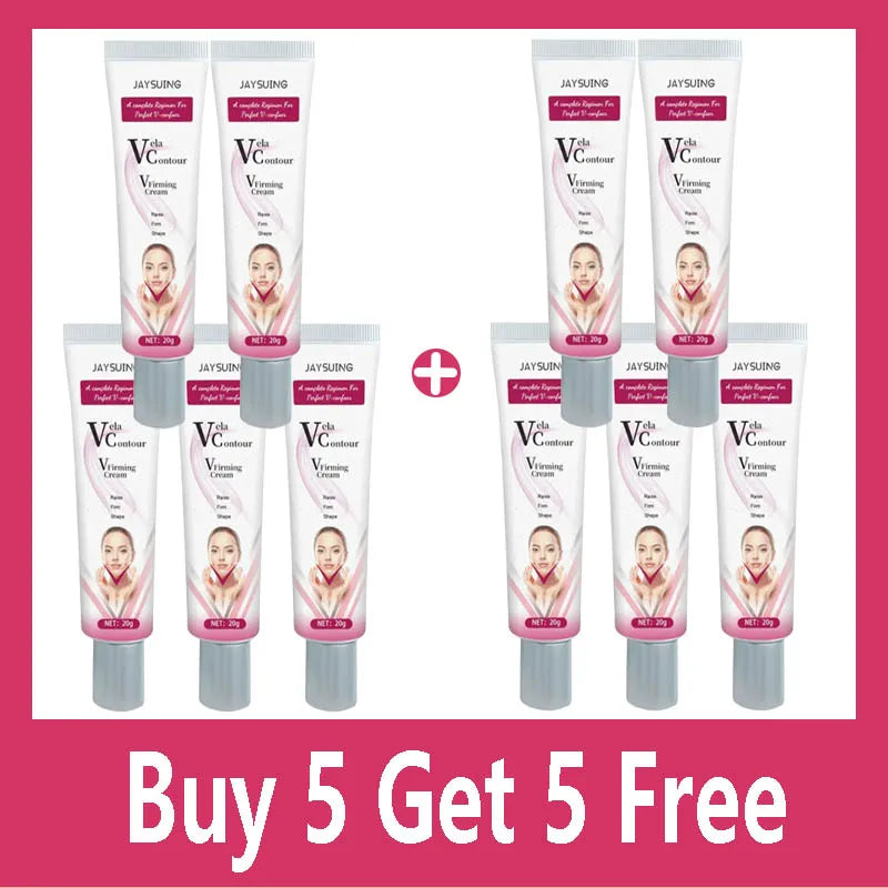 V-Shape Face Slimming Cream Remove Double Chin Firming Lifting Face Line Fat Burning Anti Aging Beauty Massage Care Products