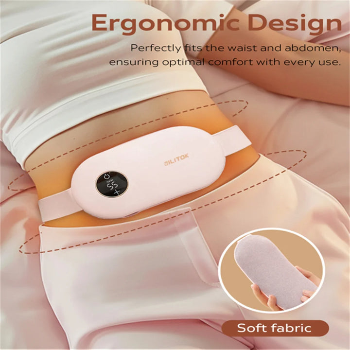 Portable Heating Pad, Heating Pad for Period Cramps, Fast Heating Pad，Wearable Heating Pads,Back or Tummy Heating Pad for Women