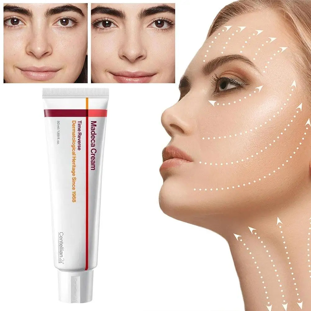 Collagen Madeca Cream Time Reverse Advanced Fast Absorbing Nourishing Hydrates Firms Reduces Wrinkles Korean Skin Care Centella