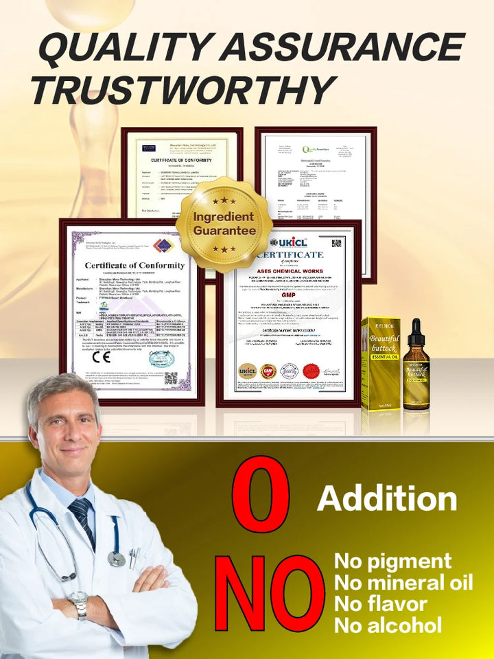 Hip Up Essential Oil Buttock Enlargement Cream Effective Lifting & Firming Butt Hip Lift Beauty Big Ass