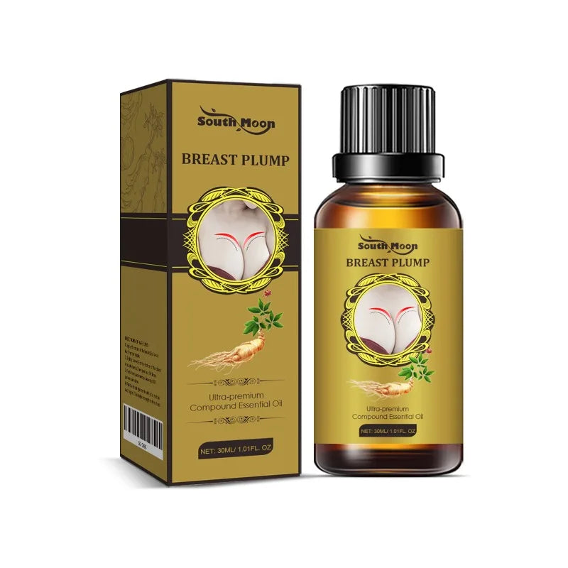 Breast Plump Ultra-Premium Compound Essential Oil Prevent Sagging Increase Breast Elasticity Breast Enlarge Plump Massage Oil