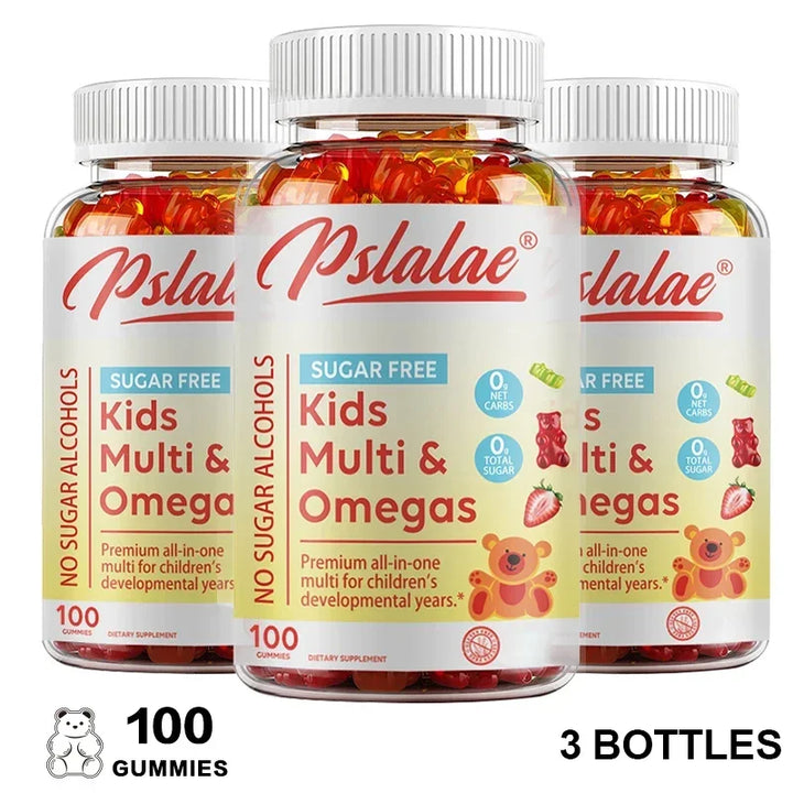 Kids Multivitamins Gummies - Promote Brain Development, Enhance Immunity, Increase Energy, Maintain Vitality and Health