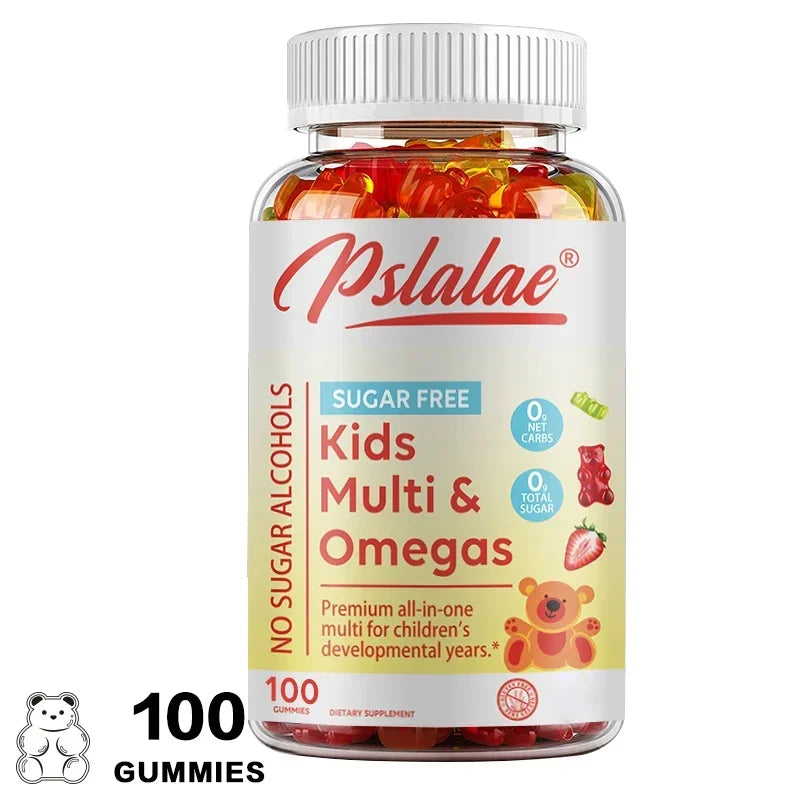 Kids Multivitamins Gummies - Promote Brain Development, Enhance Immunity, Increase Energy, Maintain Vitality and Health