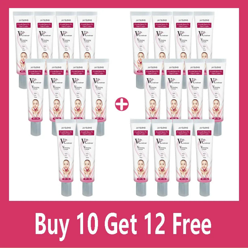 V-Shape Face Slimming Cream Remove Double Chin Firming Lifting Face Line Fat Burning Anti Aging Beauty Massage Care Products