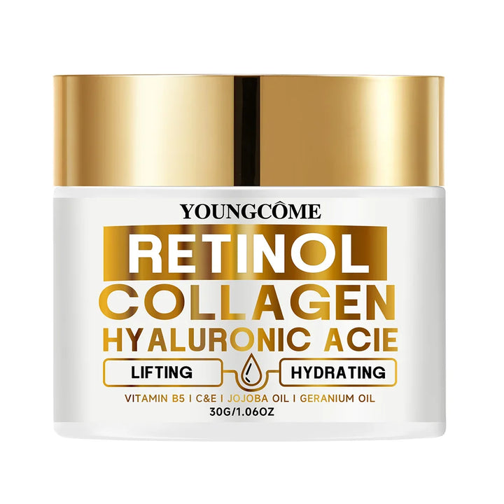 YOUNGCOME Retinol Anti Aging Face Cream Collagen Hyaluronic Acid Creams Moisturizing Wrinkle Remover Skin Care Cosmetic