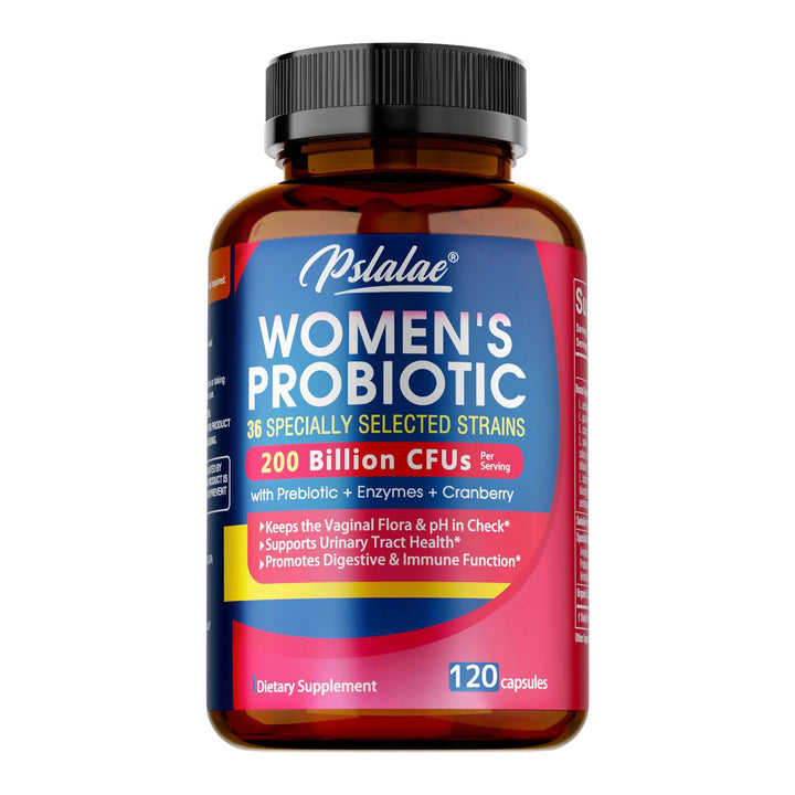 Probiotics for Women - Supports Intestinal Health, Helps with Weight Loss, and Balances Gut Bacteria - 120 Capsules