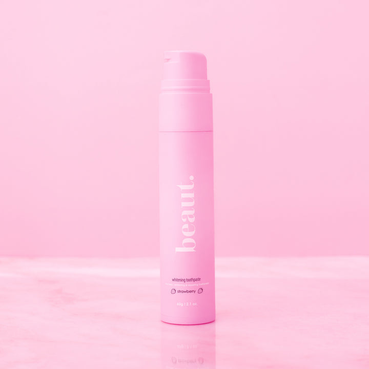 strawberry whitening toothpaste - Lyla Skin